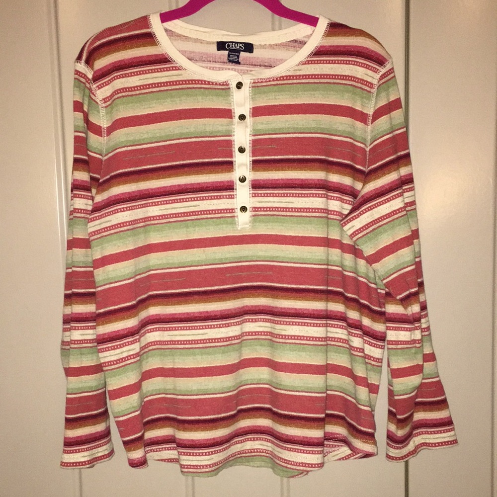 Cute and Comfortable Long Sleeved Chaps Shirt 1X